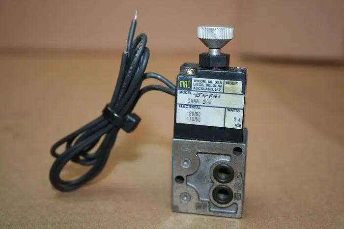 Used MAC VALVE 45A-FA1 DAAA-38A Valves/Fittings Michigan US | Ideal Machinery #579422