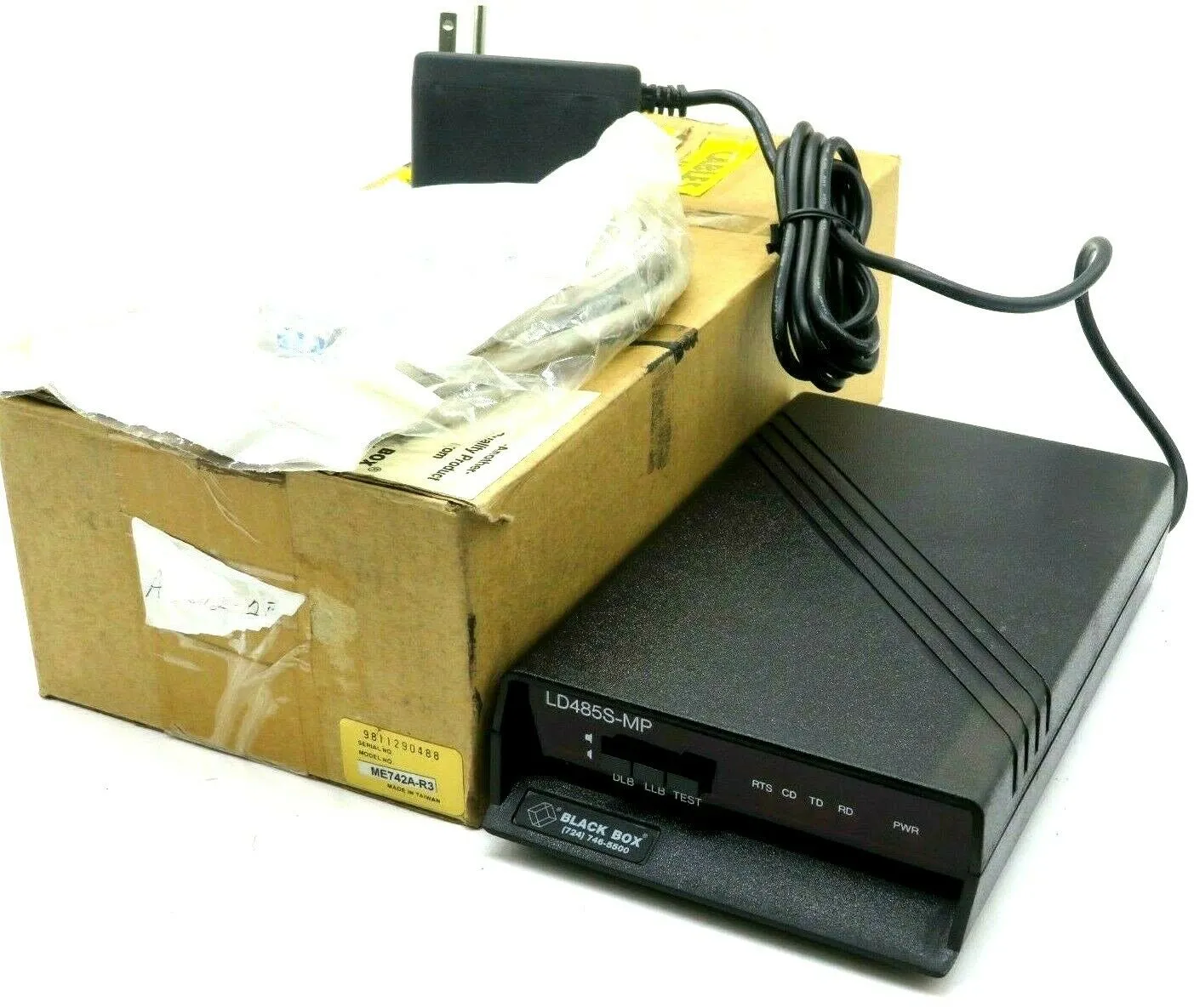 NEW BLACK BOX ME742A-R3 LINE DRIVER MODEM LD485S-MP ME742AR3