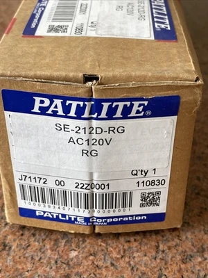 NEW PATLITE SE-212D-RG