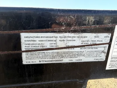Used 2017 FELLING FT-80-3 OTR-L Lowboy Trailers Minnesota US | Carco Truck & Equipment #1514042