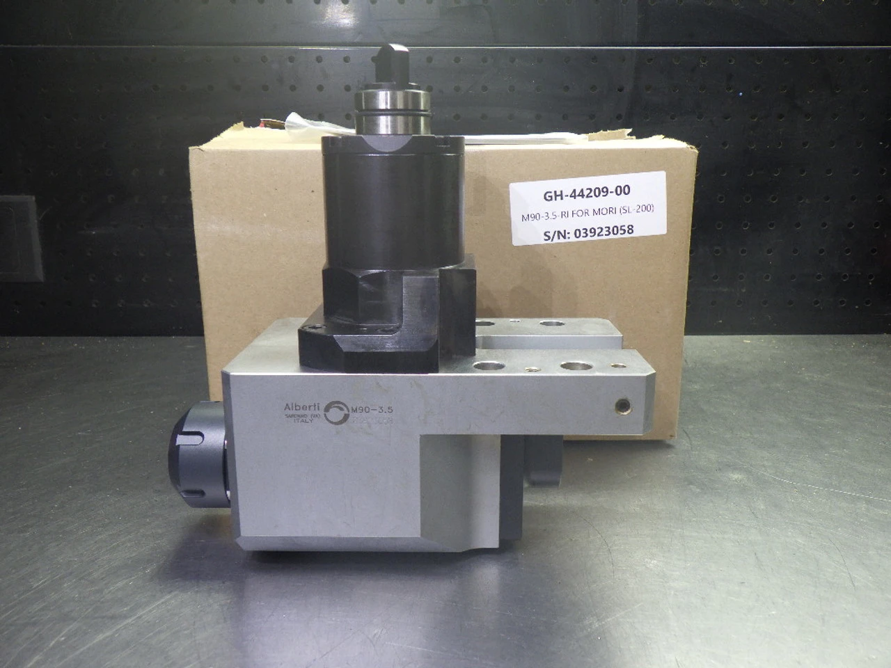 Alberti BMT55 ER32 Right Angle Head For Mori Seiki M90-3.5-RI (LOC93A)