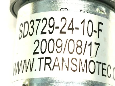 USED TRANSMOTEC SPUR GEAR MOTOR 24VDC