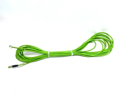 USED MURRELEKTRONIK ETHERNET CABLE M8 MALE 0° / M8 MALE 0° A-COD.