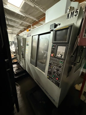 HYUNDAI KIA KV25 MACHINING CENTERS, VERT., N/C & CNC | Wheeler Machinery Sales (1)