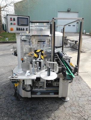 USED QUADREL DUAL SIDE LABELER ROTARY