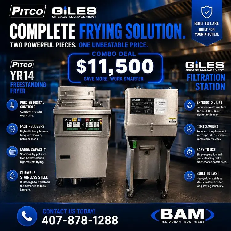Used GILES _UNKNOWN_ Cookers / Coolers / Fryers Florida US | BAM Discount Restaurant Equipment #1278491