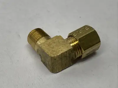 269C-4-2 | Parker  Fitting Brass Right Angle 1/4" OD Tube x 1/8" MNPT LOT OF 11 - New Other