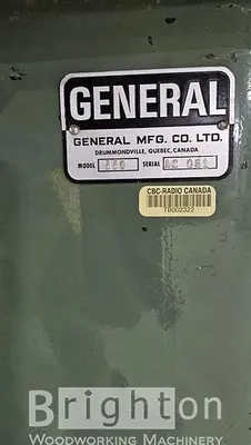 USED GENERAL 550 USED 5HP CABINET TABLE SAW
