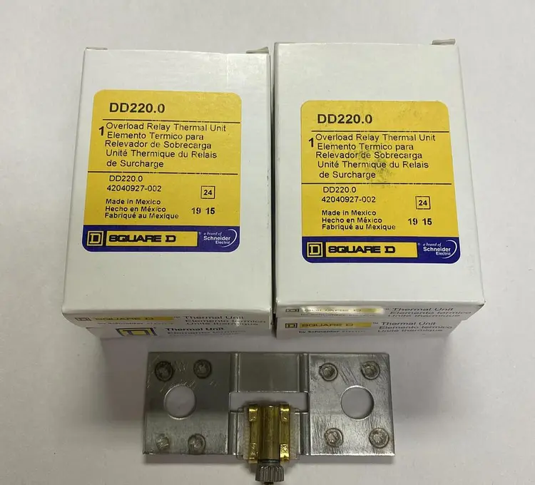 New | in-Stock SQUARE D DD220 Heaters Ohio US | Surplus Asset Holdings #1234540