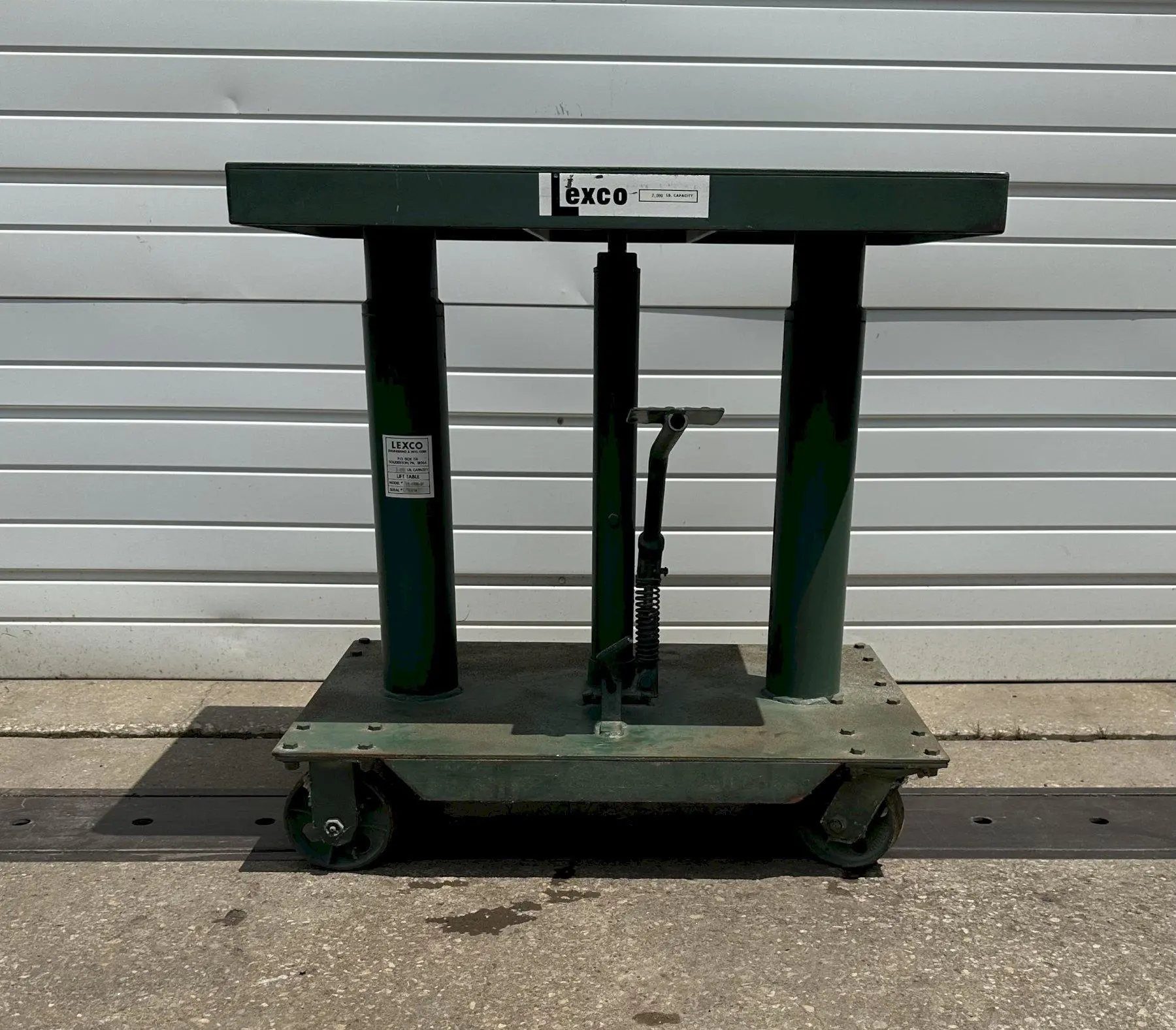 Used LEXCO HT-2338-2F Scissor Lifters Ohio US | Portage Packaging Systems, Inc. #1361869