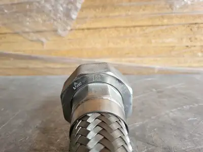 24" Stainless Steel Hydraulic Hose