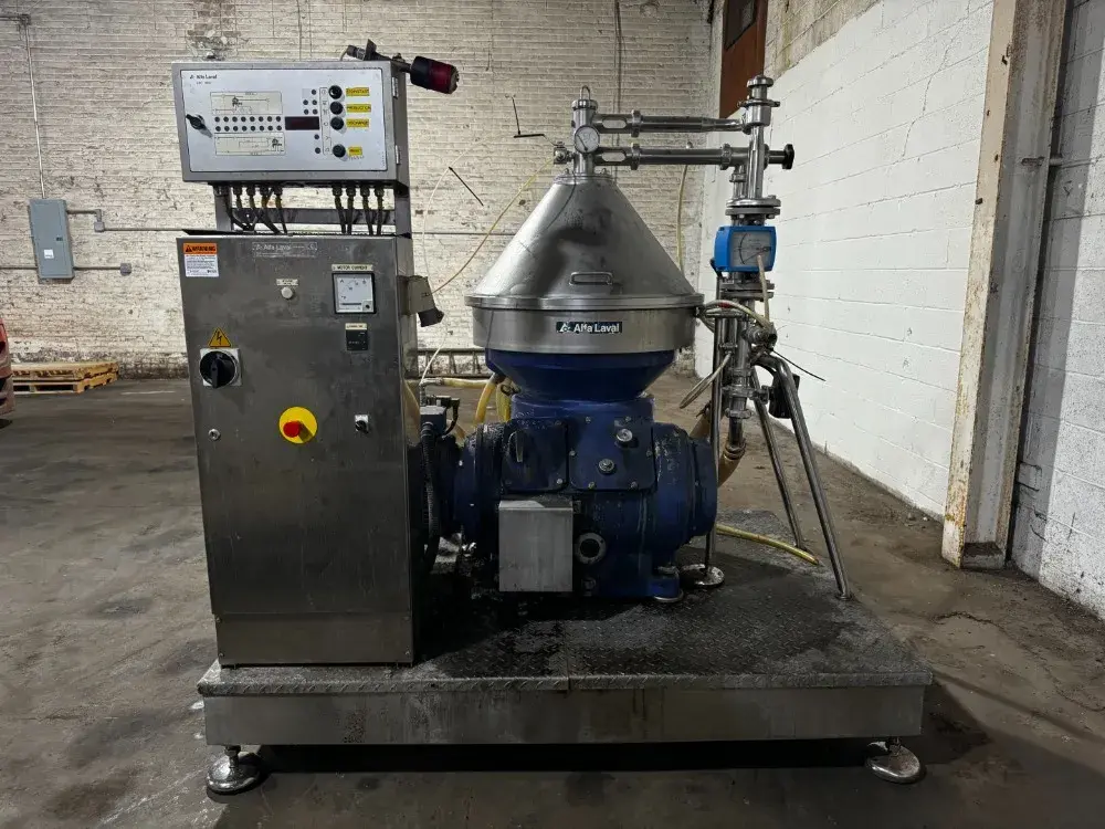 Used 1996 ALFA LAVAL VNPX 510 SGD 34 GS Disc Automatic Centrifuges Ohio US | HGR 24 #729526