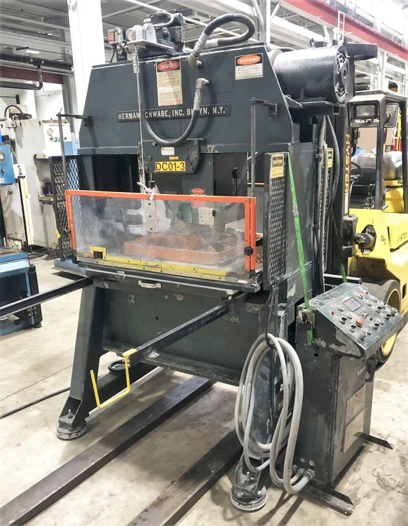 Used 1983 HERMAN SCHWABE HERMAN SCHWABE 91069 PRESS Die Cutting Presses Michigan US | Alma Machinery #899836