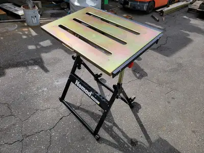 30" x 20" Portable Welding Workbench Table