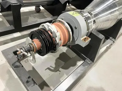 (2) GEA Westfalia ProteinMaster CF 6000 sanitary tricanter rotating assemblies, 316SS.