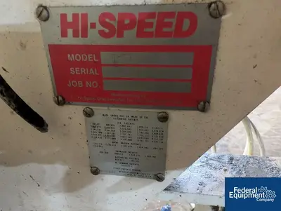 USED HI Speed Hi-Speed Tube Filler, Metal Tubes