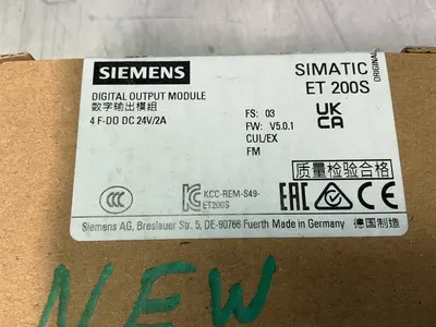 Used SIEMENS 6ES71384FB040AB0 PLC Input & Output Ohio US | HGR 24 #1520811