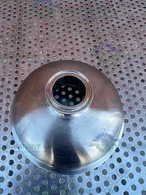 USED GLACIER TANKS B3115MP-G600-150 BOWL REDUCER 1 1/2" TO 6" SANITARY FITTINGS