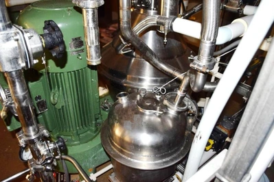 Westfalia SC 35-06-577 Hydrostop clarifier centrifuge, 316SS.