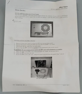 NEW NBase-Xyplex 011602AT0111