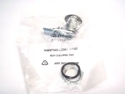 New | in-Stock SOUTHCO BLACK QUAD LATCH FASTENER FOR 14MM THICK DOOR/ Misc Fasteners | Maverick Industrial Sales #1108798