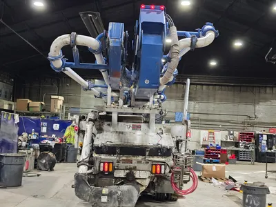 Used 2016 SCHWING S39SXD 2023-5 Concrete Pumps Colorado US | Concrete Pump Depot #1393939