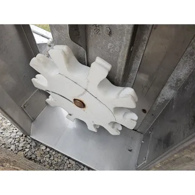 Used 4" Dia. Stainless Steel CableVey Flexible Tubular Conveyor Drive [PARTS]