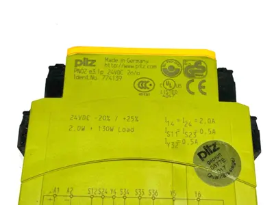USED PILZ STANDALONE SAFETY RELAY 2-CHANNEL AUTO-START