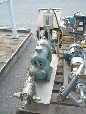 Pump, Positive, Waukesha, Mdl 010, S/st, 1 HP, 1.5" #S735432