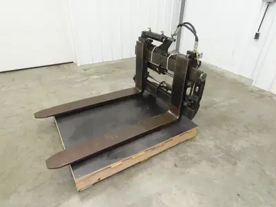 Cascade Forklift Class 3 SideShift Fork Positioner Attachment 10000lb 48" Forks