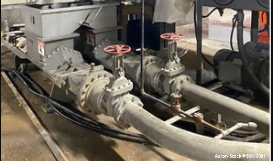 Used  Olson / V-RAM Double By-Products Pumping System | 5,000 lbs/hr | Dual 50 HP Hydraul