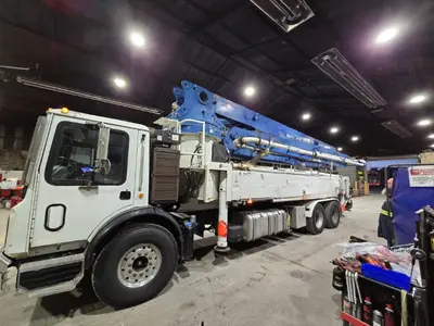 Used 2016 SCHWING S39SXD 2023-5 Concrete Pumps Colorado US | Concrete Pump Depot #1393939