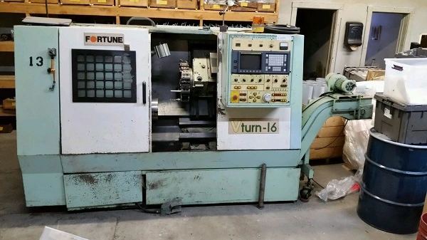 Used 1990 FORTUNE VTURN-16 CNC Lathes Vermont US | Two Spade Machinery LLC #507041