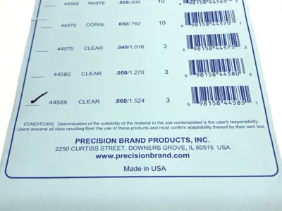 USED PRECISION BRAND 44585