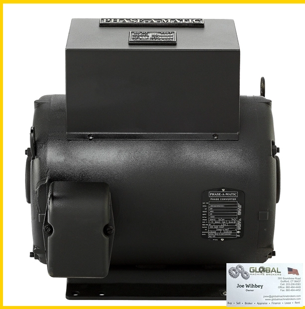 Phase-A-Matic RH-20 460V 20HP Rotary Converter- NEW