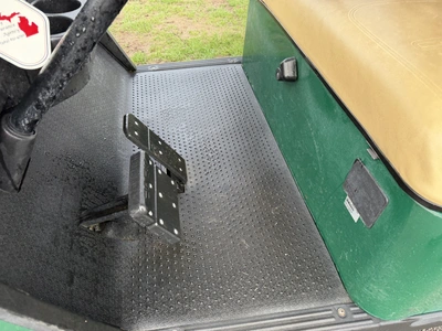 (1) 2019 E-Z-Go EFI golf cart with a Kawasaki gas engine, model 657061G01, includes canopy, fold-dow...
