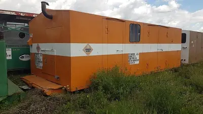 USED NATIONAL JWS-165-L, 4X5 TRIPLEX MUD PUMP PACKAGE