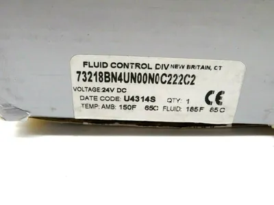 NEW PARKER 73218BN4UN00N0C222C2 VALVE 24V U4314S