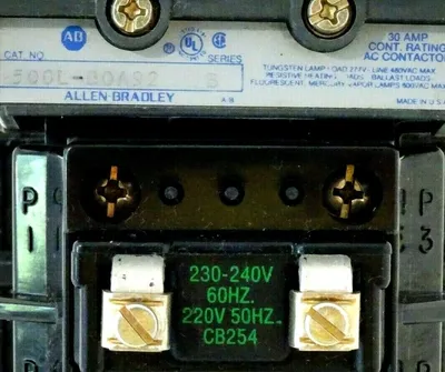 NEW ALLEN BRADLEY 500L-BOA92 CONTACTOR SER.B 500LBOA92
