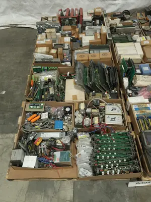 4 PALLETS OF ASSORTED AUTOMATION AND CONTROLS