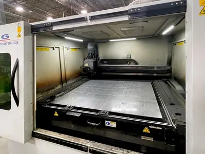 Used 2021 IPG SYS-4X4 LASERCUBE Laser Cutters | Machine Factory Outlet #1267103
