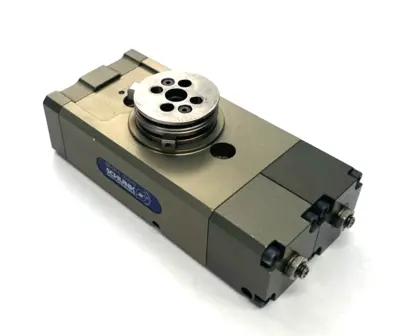 Used SCHUNK Universal Pneumatic Swivel Unit, 180-Degree Rotation 354220 Rotary Actuators Michigan US | Maverick Industrial Sales #1389741
