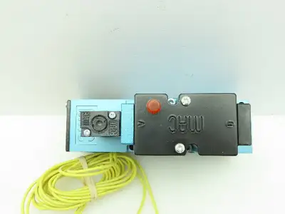 Mac 82A-AC-CKA-TM-DAA5-1DA Pneumatic Solenoid Control Valve 150PSI 110/120V Coil