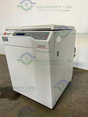 USED BECKMAN AVANTI J-E  REFRIGERATED HIGH-SPEED FLOOR CENTRIFUGE W/ JS-5.3 ROTOR