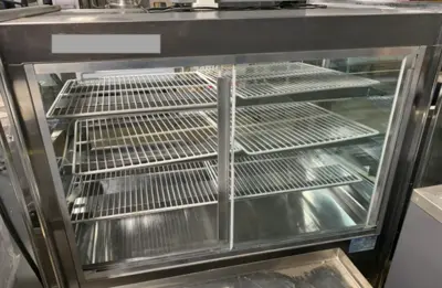 72-0297 Leader HBK48SC Self Contained Full Service Bakery Display Cooler