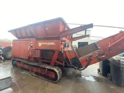 USED 2001 HAMMEL WASTE SHREDDERS VB-750DK