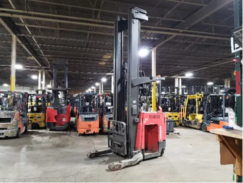 Used 2019 RAYMOND 752-R45TT Reach Trucks Pennsylvania US | National Lift Equipment #1382203