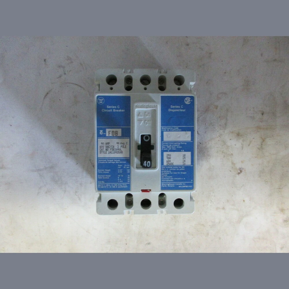 Westinghouse 40A Breaker