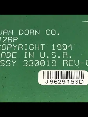 USED VAN DORN PC330-019 330-019