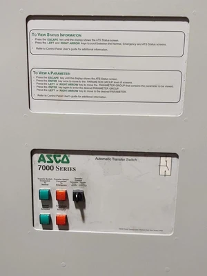 Used ASCO 7000 series 600Amp Switchgears Kentucky US | Edwards Industrial Repair #1280137